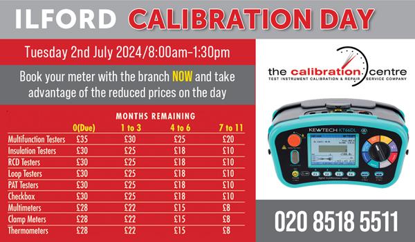 Ilford on site Calibration